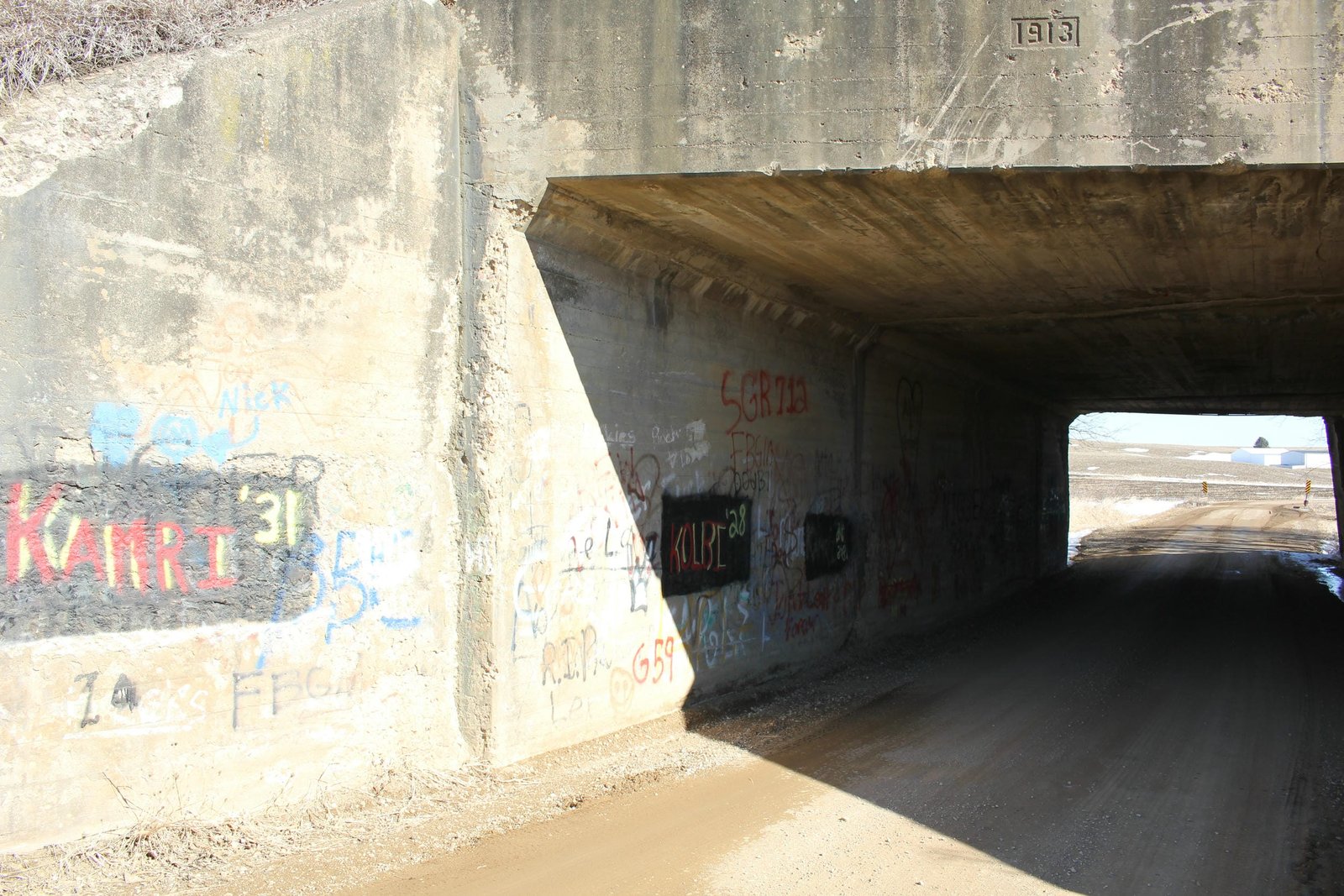 West abutment